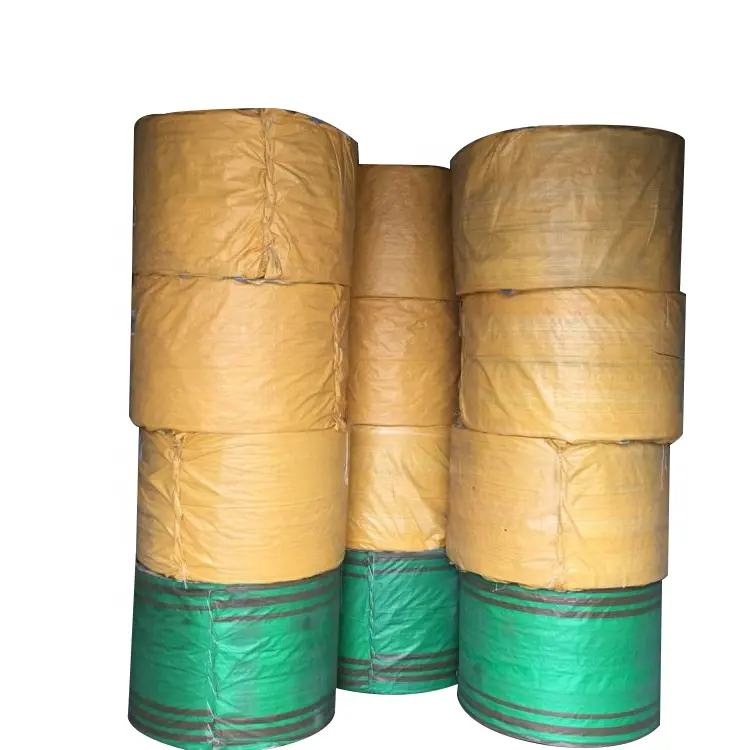 China factory polypropylene laminated tubular PP woven fabric roll