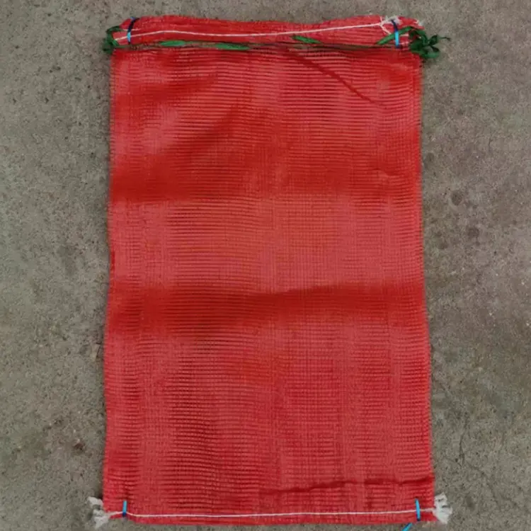 Fruit and vegetable tubular mesh bag, reusable produce bags, suitable for capacities from 10 kg to 50 kg