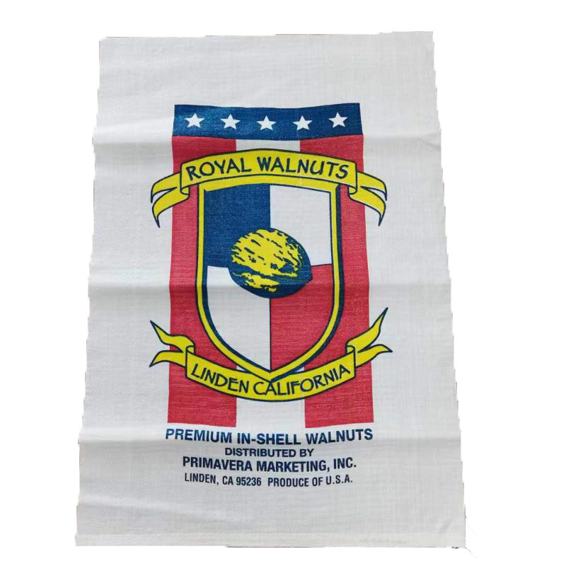 Customer customized reusable woven polypropylene feed bags with printing