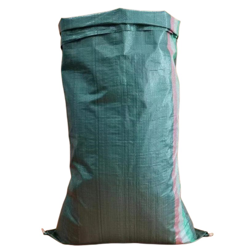 Waterproof Durable Pp Multicolour Striped 70x115 CM Grain Rice Cement Woven Empty Bag