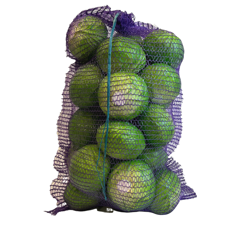 Mesh Produce Bags Red Color PP Material Drawstring Mesh Bags for Oranges Lemon Fruit