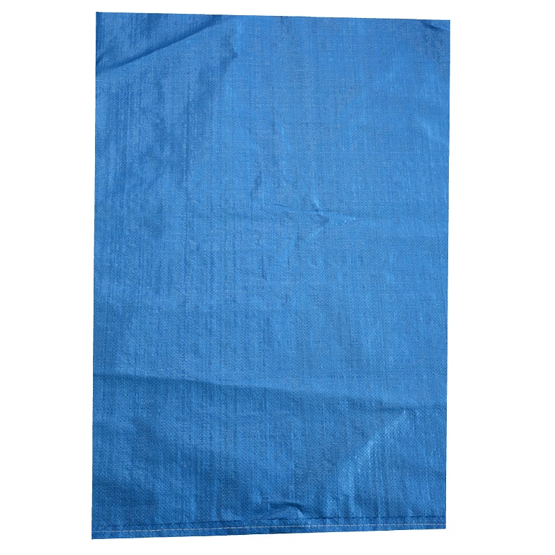 61*95 CM Blue reusable woven polypropylene bags for packing animal feeds