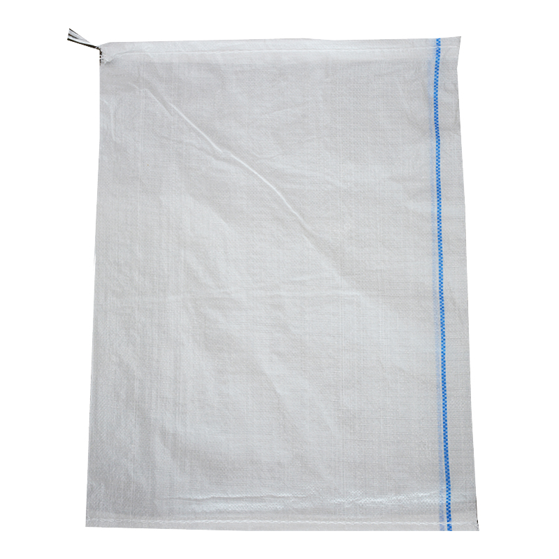 Custom 47*62 cm white woven polypropylene bags for packing industry waste