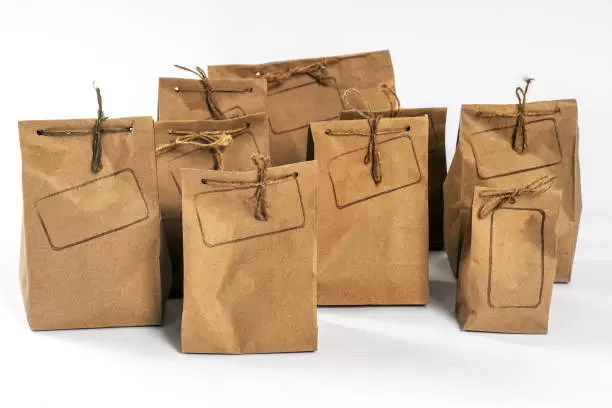 kraft bags bulk